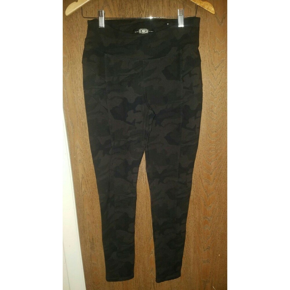Rewash Juniors Camo Leggings Size Medium